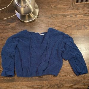 Free People scoop neck sweater